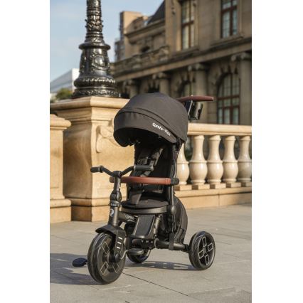 QPlay - Tricycle pour enfant 8-en-1 COMFO MAX noir