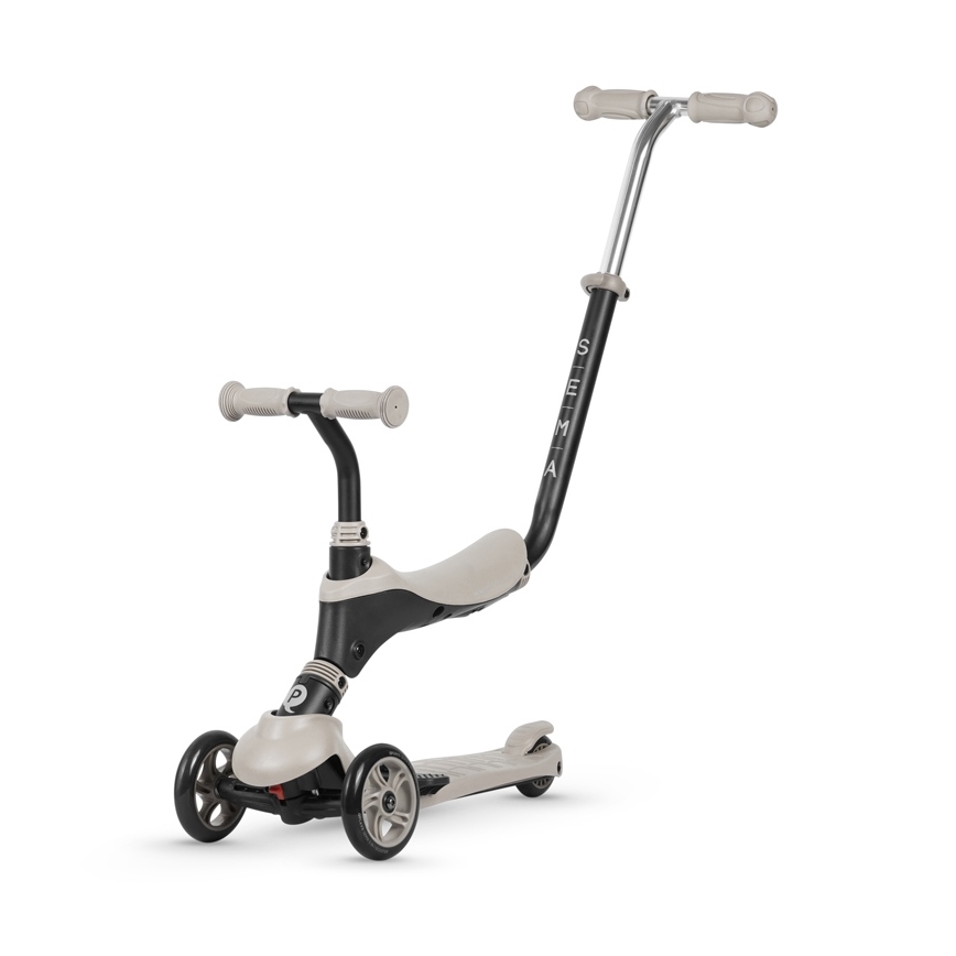QPlay - Trotinette 4 en 1 pour enfant SEMA beige