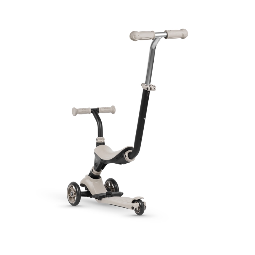 QPlay - Trotinette 4 en 1 pour enfant SEMA beige