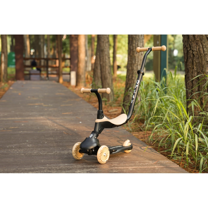 QPlay - Trottinette pour enfants 5en1 SEMA beige