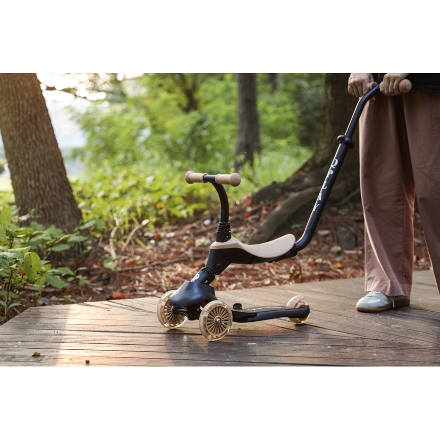 QPlay - Trottinette pour enfants 5en1 SEMA beige