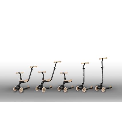 QPlay - Trottinette pour enfants 5en1 SEMA beige