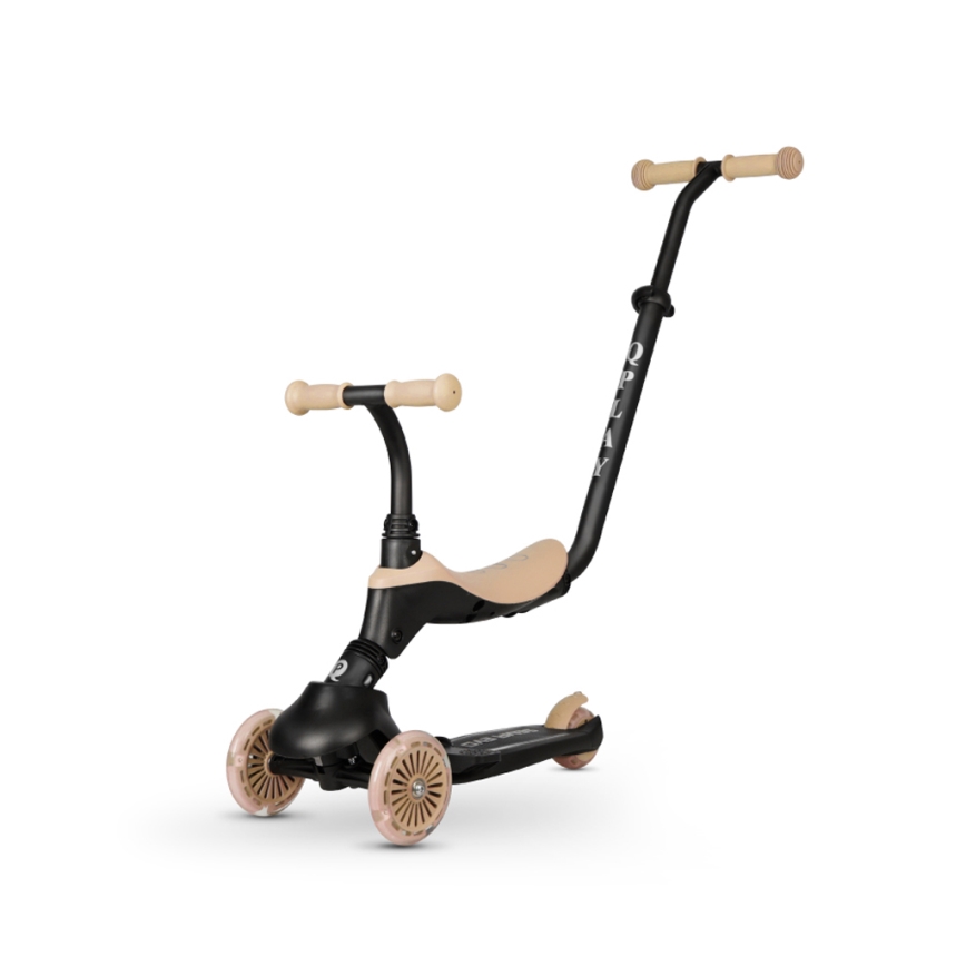 QPlay - Trottinette pour enfants 5en1 SEMA beige