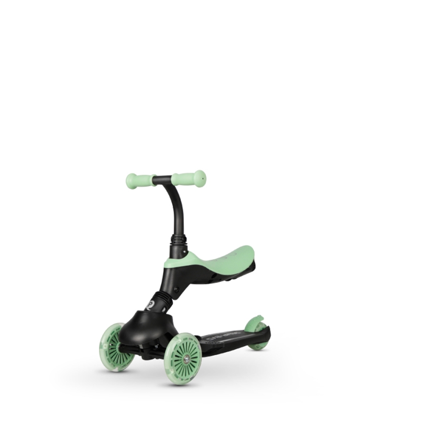 QPlay - Trottinette pour enfants 5en1 SEMA vert