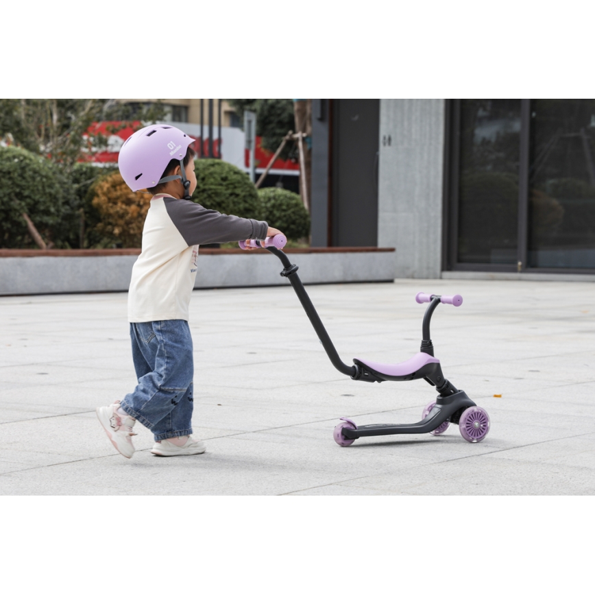 QPlay - Trottinette pour enfants 5en1 SEMA violet