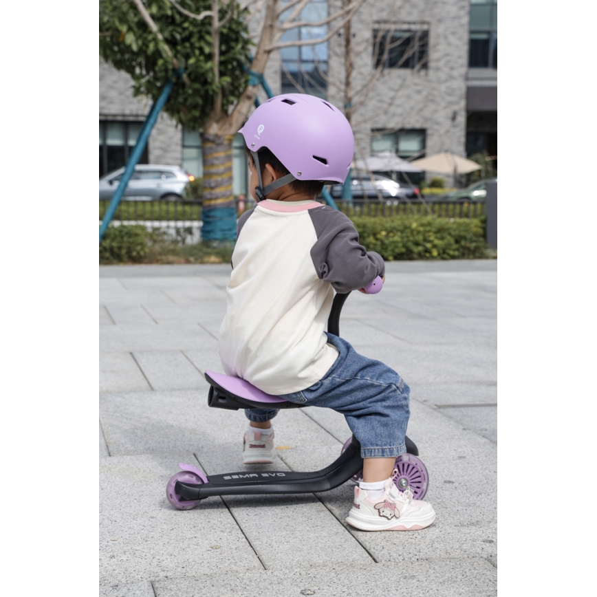 QPlay - Trottinette pour enfants 5en1 SEMA violet