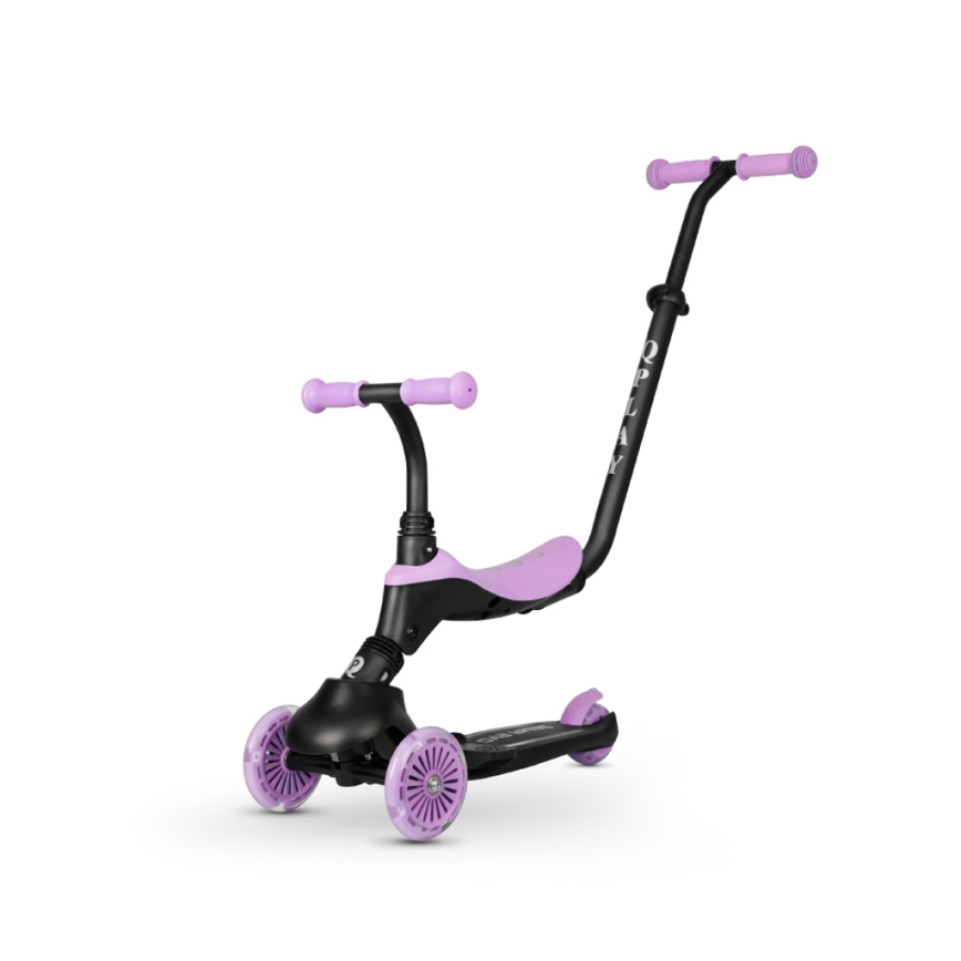 QPlay - Trottinette pour enfants 5en1 SEMA violet