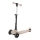 QPlay - Trottinette pour enfants SPARKLING beige à roues LED
