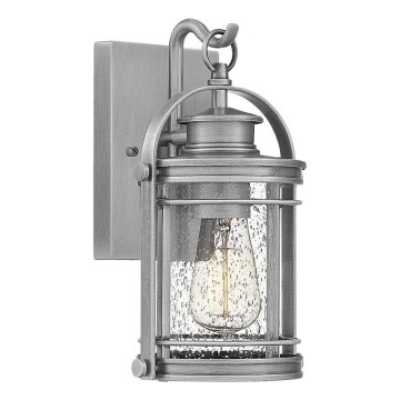 Quintiesse - Applique murale extérieure BOOKER S 1xE27/60W/230V IP44 chrome mat