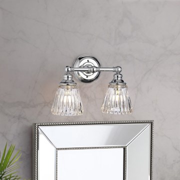 Quintiesse - Applique murale LED pour salle de bains KEYNES 2xG9/3W/230V IP44 chrome brillant