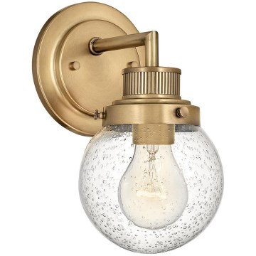 Quintiesse - Applique murale pour salle de bains POPPY 1xE27/60W/230V IP44 dorée