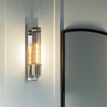 Quintiesse - Applique murale pour salle de bains WELLINGTON 1xE27/60W/230V IP44 chrome brillant