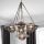 Quintiesse - Lustre sur tige HARPER 7xE14/60W/230V Ø 81,3 cm chrome brillant/fumé