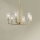 Quintiesse - Lustre sur tige KIMROSE 6xE14/40W/230V Ø 68,6 cm doré