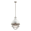 Quintiesse - Lustre sur tige TOLLIS 1x E27/40 W/230 V Ø 40,8 cm chrome mat
