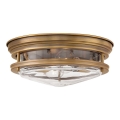 Quintiesse - Plafonnier d'extérieur HADRIAN 2xE27/40W/230V Ø 30,5 cm IP44 bronze