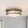 Quintiesse - Plafonnier d'extérieur HADRIAN 2xE27/40W/230V Ø 30,5 cm IP44 bronze