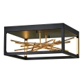 Quintiesse - Plafonnier LED STYX LED/8W/230V noir/doré