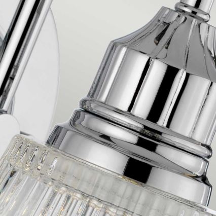 Quintiesse - Applique murale LED pour salle de bains ADDISON 1xG9/3W/230V IP44 chrome brillant