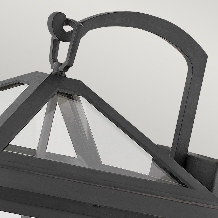 Quintiesse - Applique murale extérieure ALFORD L 3xE14/40W/230V IP44 noire