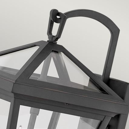 Quintiesse - Applique murale d'extérieur ALFORD S 2xE14/40W/230V IP44 noire