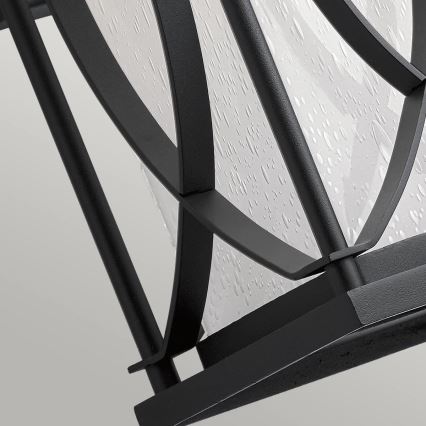 Quintiesse - Applique murale extérieure ASHBERN M 1xE27/60W/230V IP44 noire