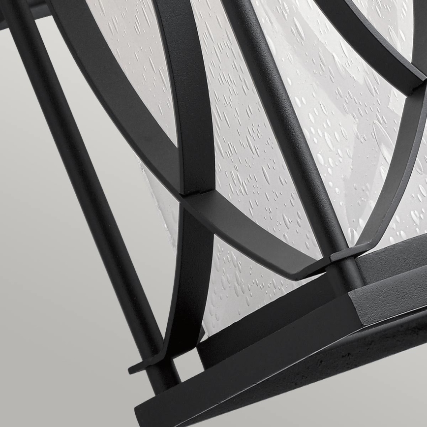 Quintiesse - Applique murale extérieure ASHBERN M 1xE27/60W/230V IP44 noire