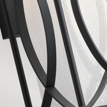 Quintiesse - Applique murale extérieure ASHBERN M 1xE27/60W/230V IP44 noire