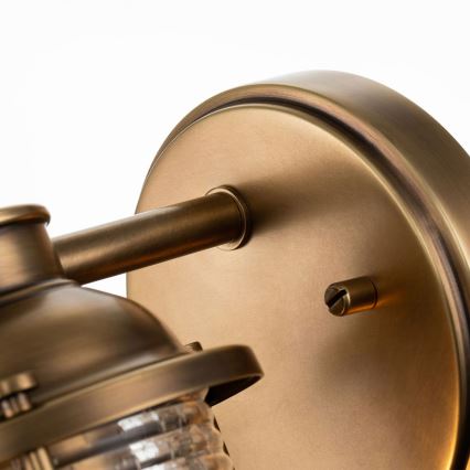 Quintiesse - Applique murale d'extérieur ASHLAND BAY 1xE27/60W/230V IP44 en bronze