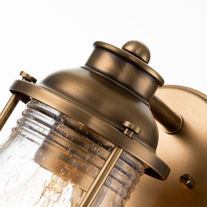 Quintiesse - Applique murale d'extérieur ASHLAND BAY 1xE27/60W/230V IP44 en bronze