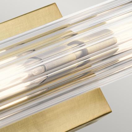 Quintiesse - Applique murale pour salle de bains AZORES 2xE14/40W/230V IP44 dorée