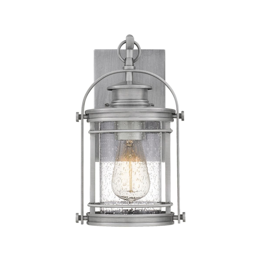 Quintiesse - Applique murale extérieure BOOKER S 1xE27/60W/230V IP44 chrome mat