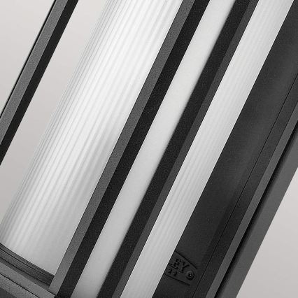 Quintiesse - Applique murale d'extérieur CASTELLE M 1xE27/60W/230V IP44 noire