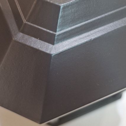 Quintiesse - Applique murale d'extérieur CASTELLE M 1xE27/60W/230V IP44 noire