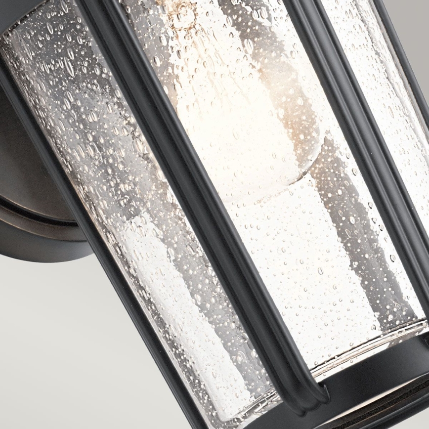 Quintiesse - Applique murale d'extérieur FAIRFIELD M 1xE27/60W/230V IP44 noire