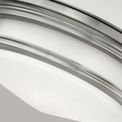 Quintiesse - Plafonnier d'extérieur HADRIAN 2xE27/40W/230V Ø 30,5 cm IP44 chrome mat