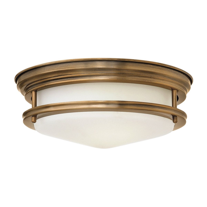 Quintiesse - Plafonnier d'extérieur HADRIAN 2xE27/40W/230V Ø 30,5 cm IP44 bronze
