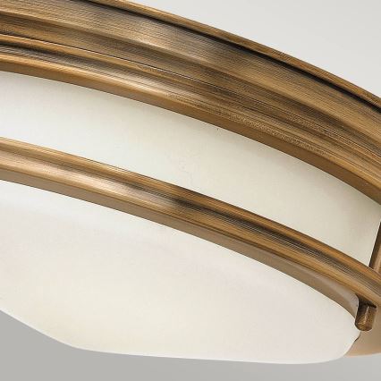 Quintiesse - Plafonnier d'extérieur HADRIAN 2xE27/40W/230V Ø 30,5 cm IP44 bronze