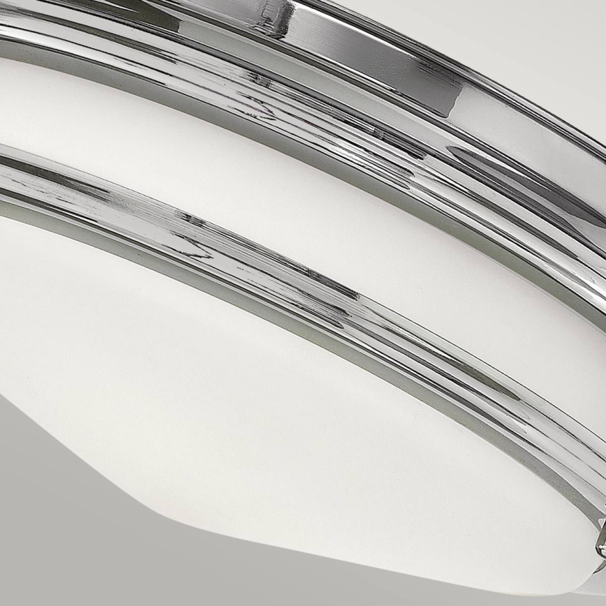 Quintiesse - Borne lumineuse d'extérieur HADRIAN 2xE27/40W/230V Ø 27,8 cm IP44 chrome brillant