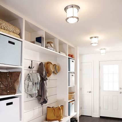 Quintiesse - Plafonnier d'extérieur HADRIAN 1xE27/60W/230V Ø 16,8 cm IP44