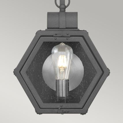 Quintiesse - Applique murale d'extérieur HEATH M 1xE27/60W/230V IP44 noire