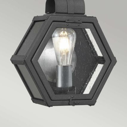 Quintiesse - Applique murale d'extérieur HEATH S 1xE27/60W/230V IP44 noire