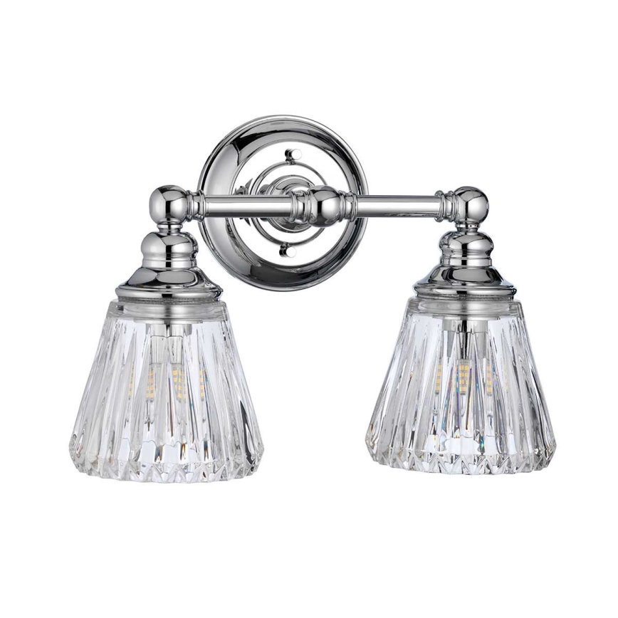 Quintiesse - Applique murale LED pour salle de bains KEYNES 2xG9/3W/230V IP44 chrome brillant