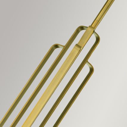 Quintiesse - Suspension sur tige KIMROSE 1xE27/60W/230V Ø 17,8 cm dorée