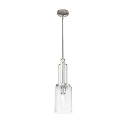 Quintiesse - Lustre sur tige KIMROSE 1xE27/60W/230V diam. 17,8 cm chrome brillant