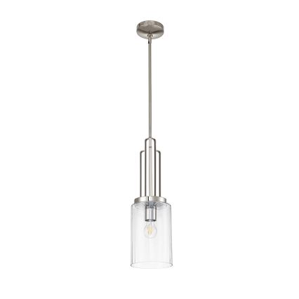 Quintiesse - Lustre sur tige KIMROSE 1xE27/60W/230V diam. 17,8 cm chrome brillant