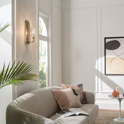 Quintiesse - Applique murale KIMROSE 1xE14/40W/230V dorée