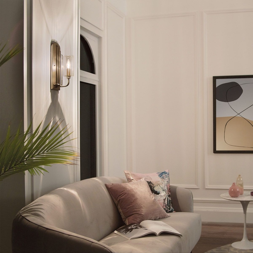 Quintiesse - Applique murale KIMROSE 1xE14/40W/230V dorée