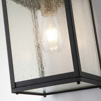 Quintiesse - Applique murale d'extérieur LAHDEN M 1xE27/60W/230V IP44 noir/doré