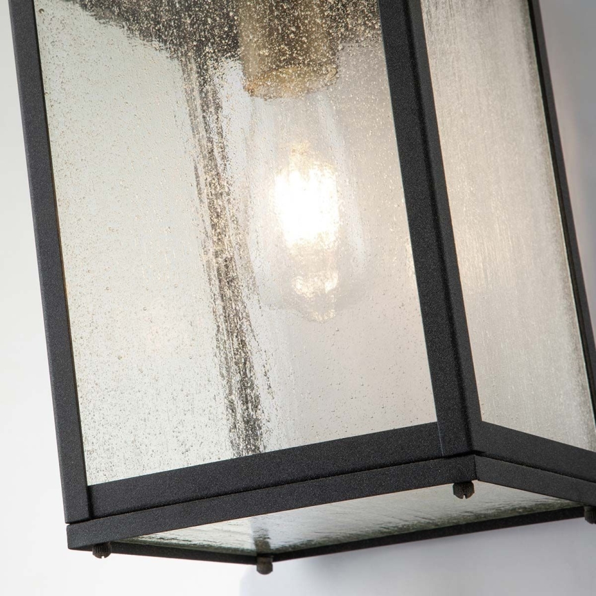 Quintiesse - Applique murale d'extérieur LAHDEN M 1xE27/60W/230V IP44 noir/doré